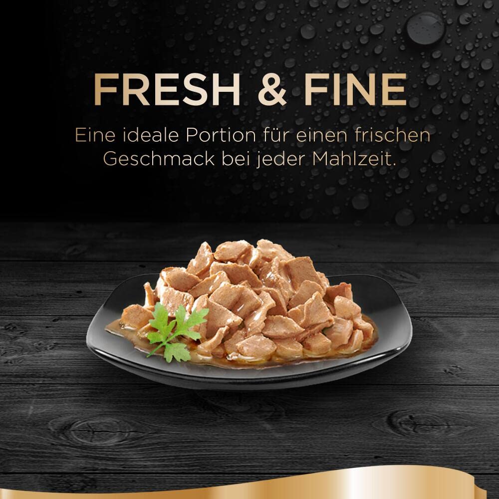 Sheba Fresh Fine Huhn Lachs Sauce Nassfutter 36x50g MSC