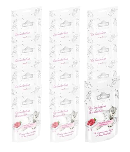 Dehner Premium Lovely Ente Katzensnack 12x50g getreidefrei