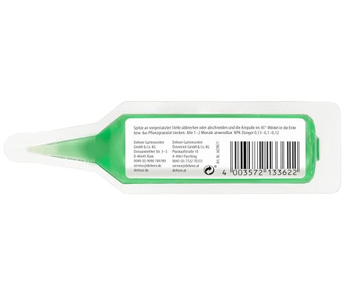 Dehner Zierpflanzen Vitalkur Flüssigdünger 10x30ml