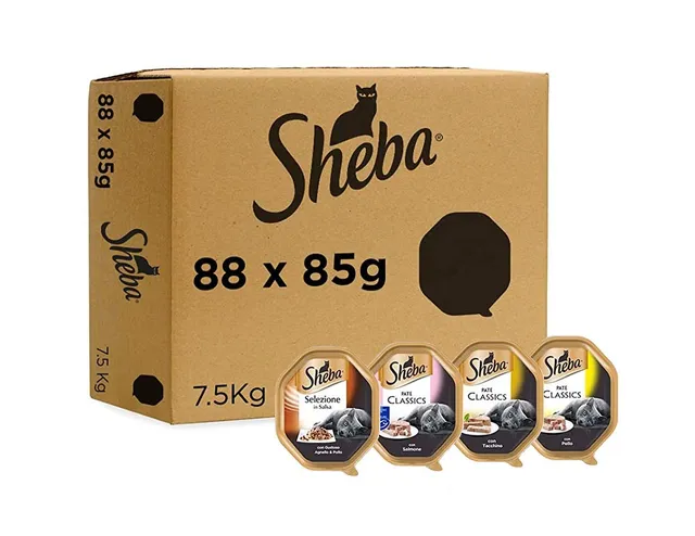 Sheba Sortierte Auswahl Nassfutter 88x85g Schalen Mix