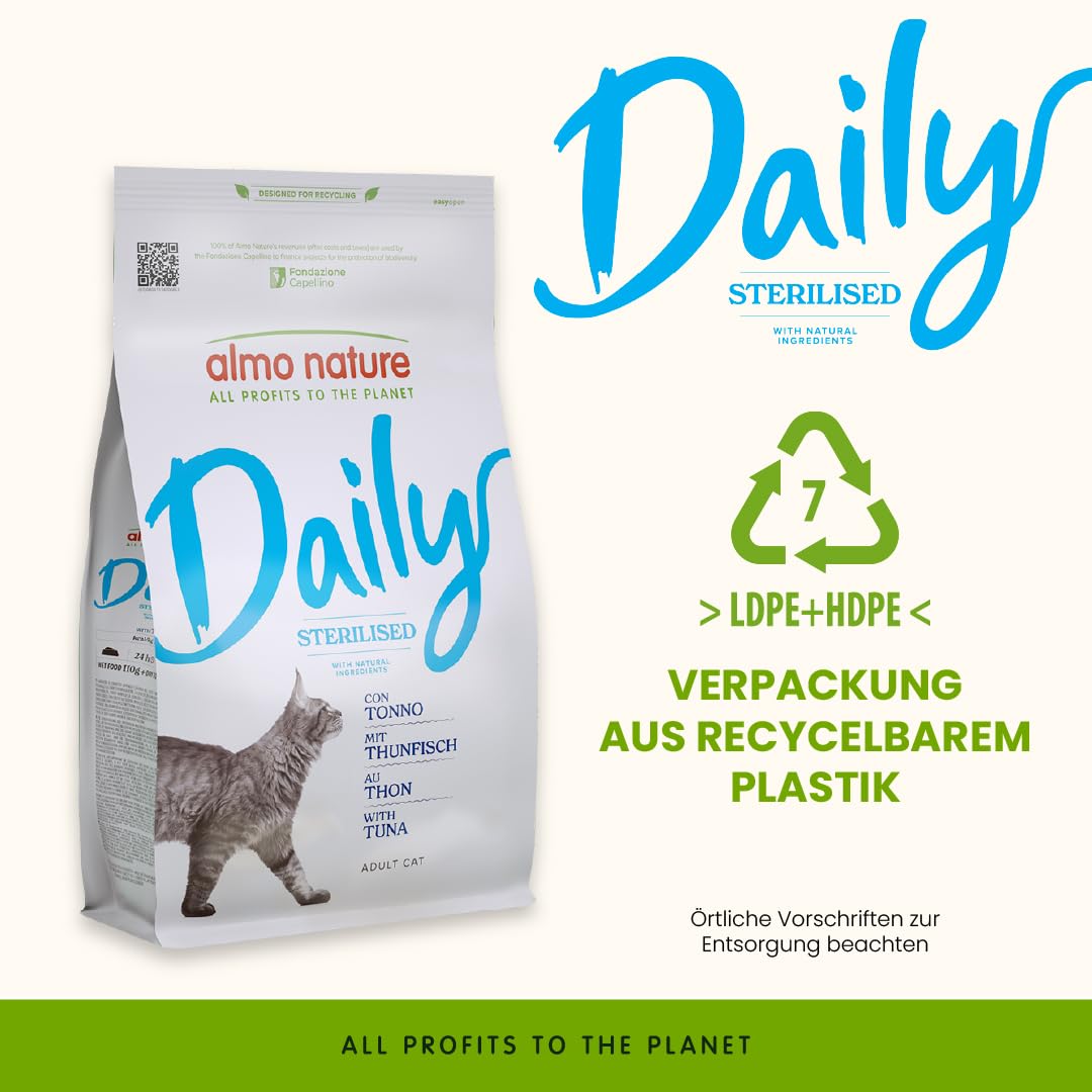 Almo Nature Daily Sterilised Trockenfutter 1,2kg