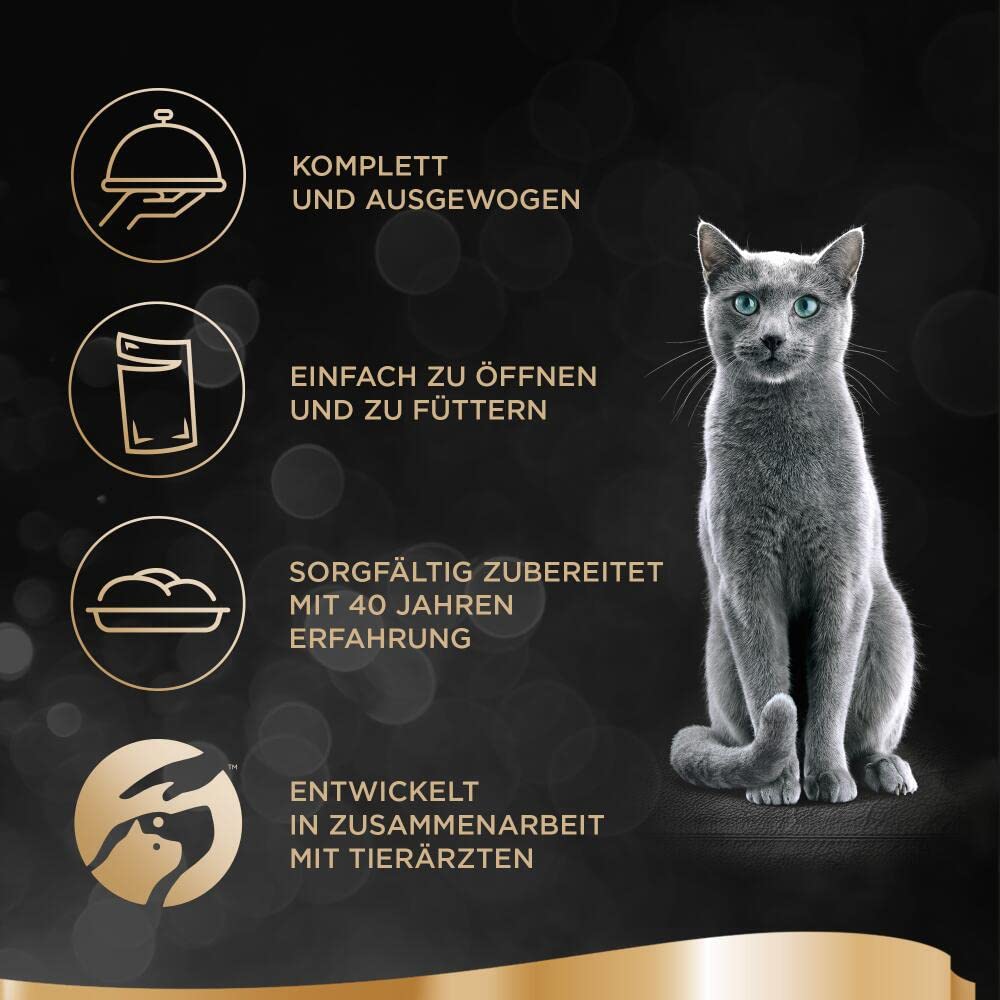 Sheba Delikatesse in Sauce Nassfutter Geflügel 48x85g Sauce