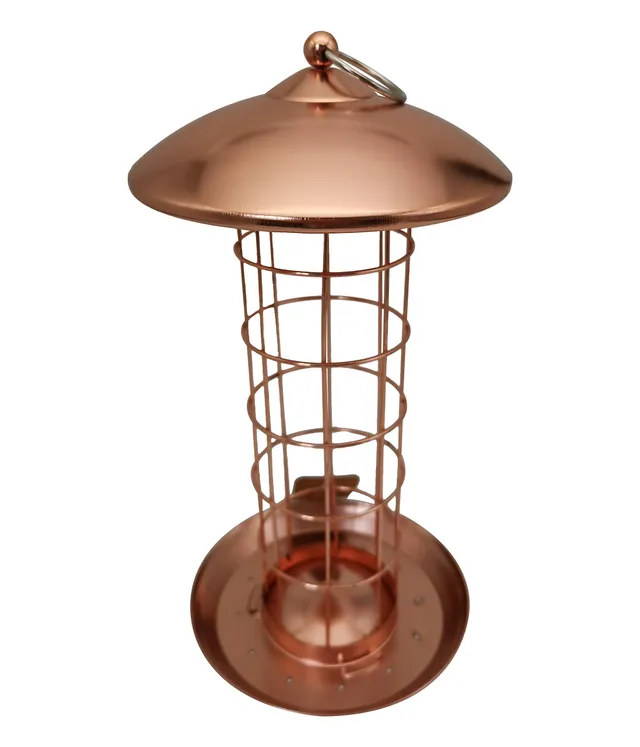 Dehner Natura Joelle Meisenknödelsäule Metall kupfer 30 cm