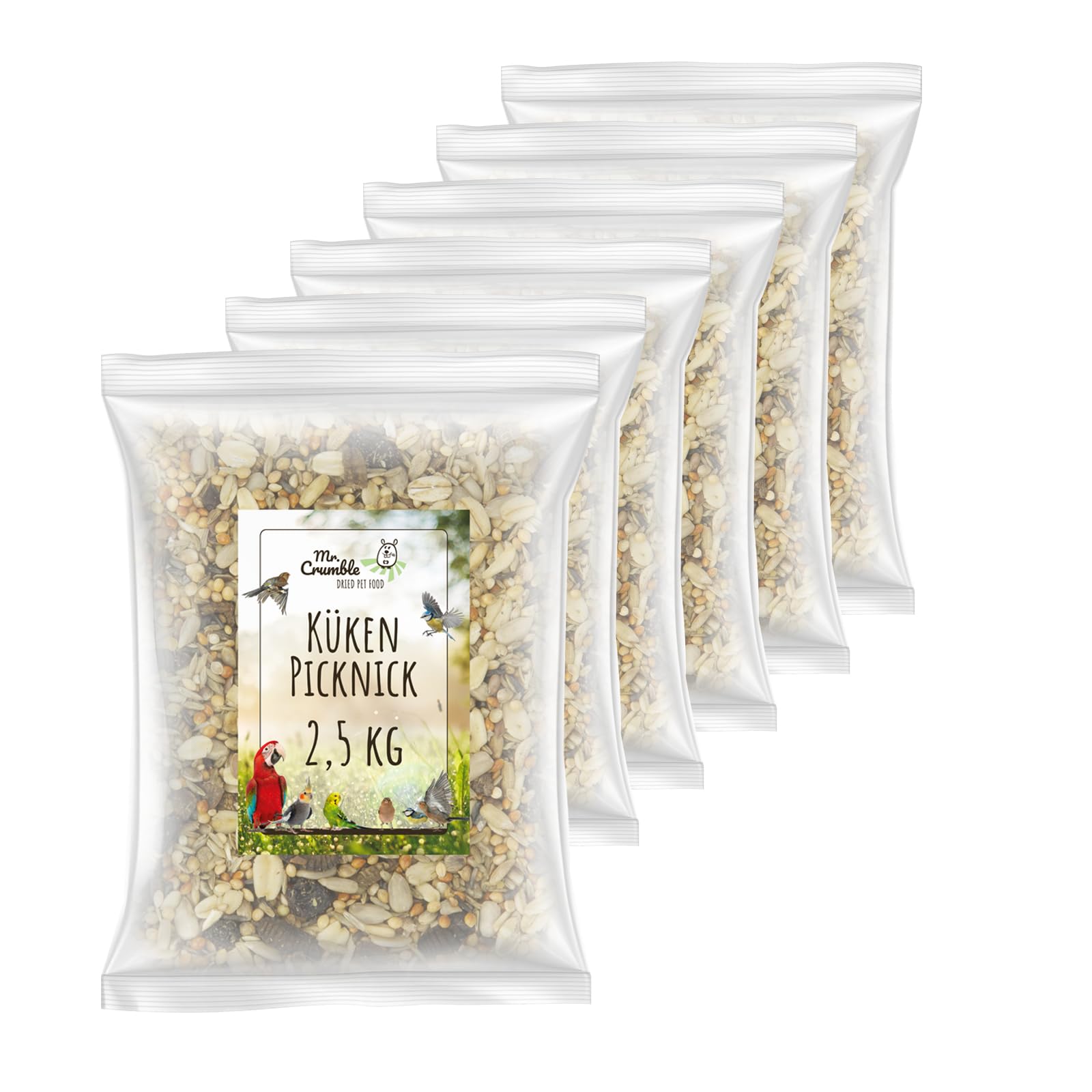 Mr. Crumble Küken-Picknick Vogelfutter Insekten 2,5kg Brutzeit