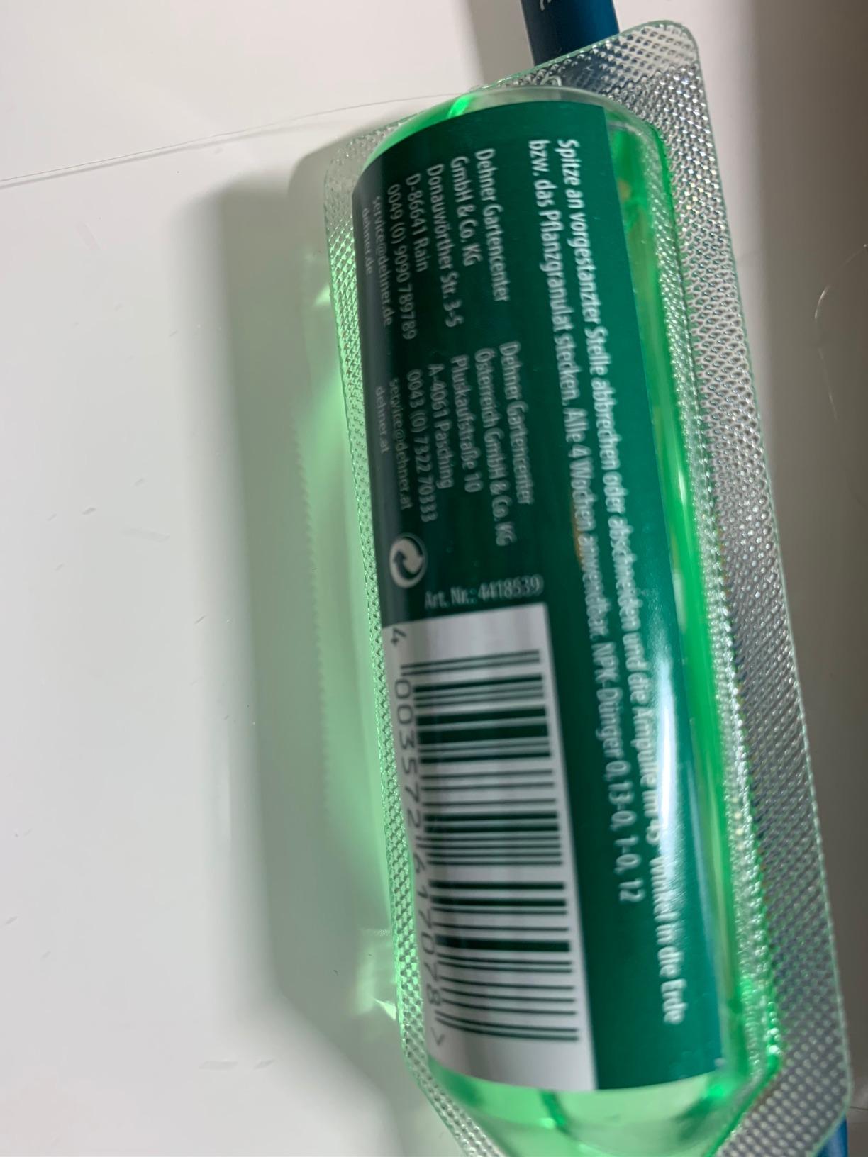 Dehner Zierpflanzen Vitalkur Flüssigdünger 10x30ml
