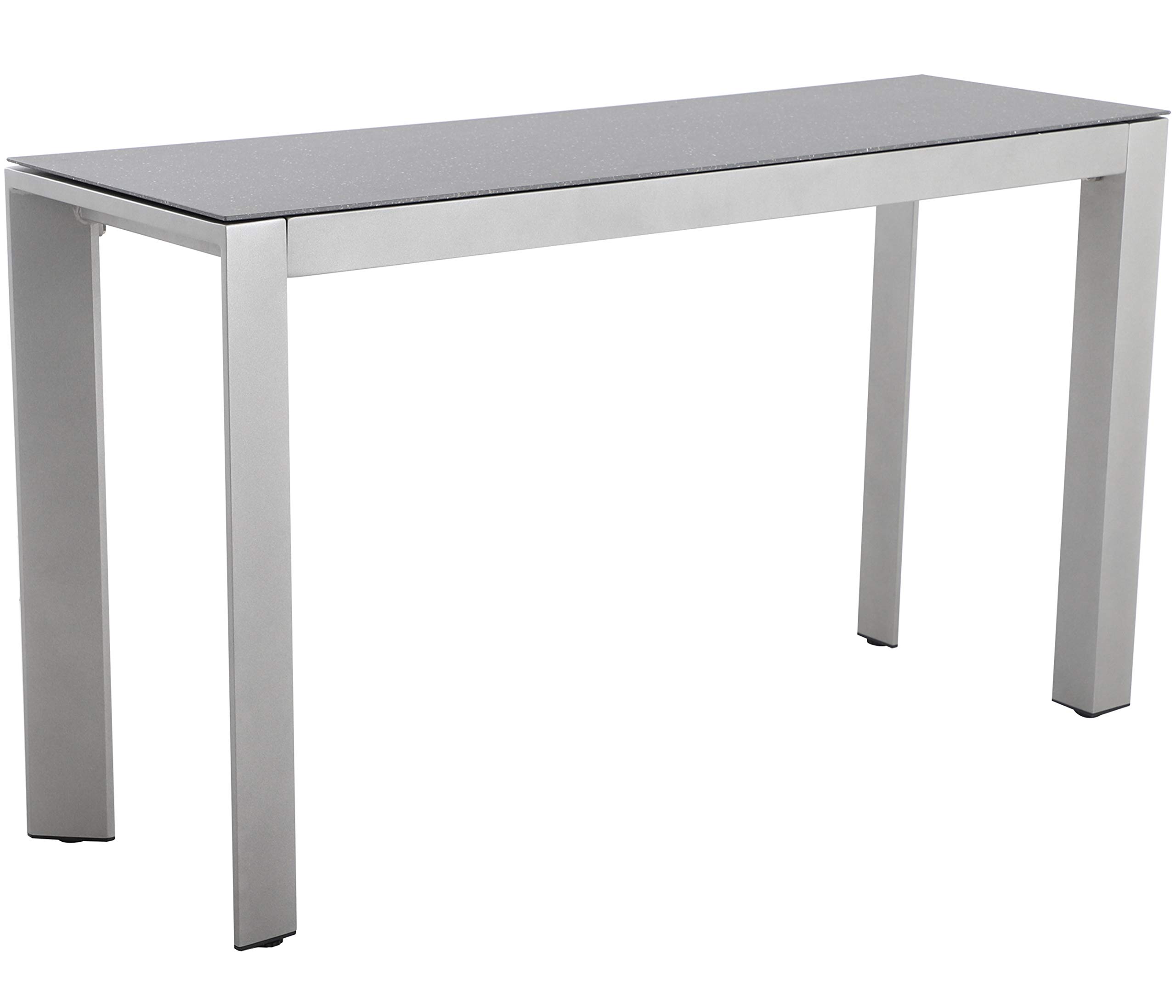 Dehner Premium Lovely Chicago Tisch schmal grau 133cm