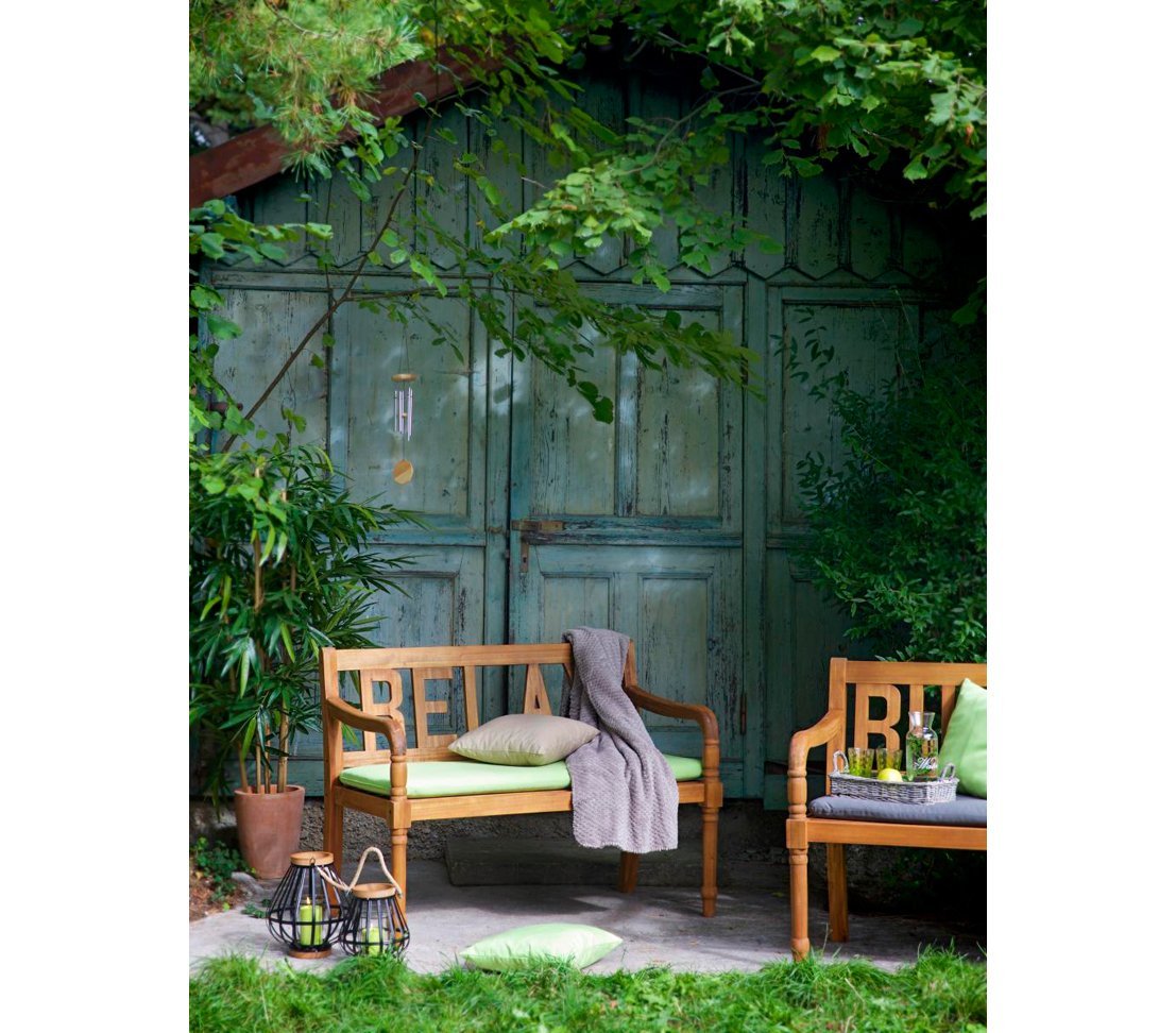 Dehner Premium Lovely Relax Gartenbank 2-Sitzer 120cm Akazie