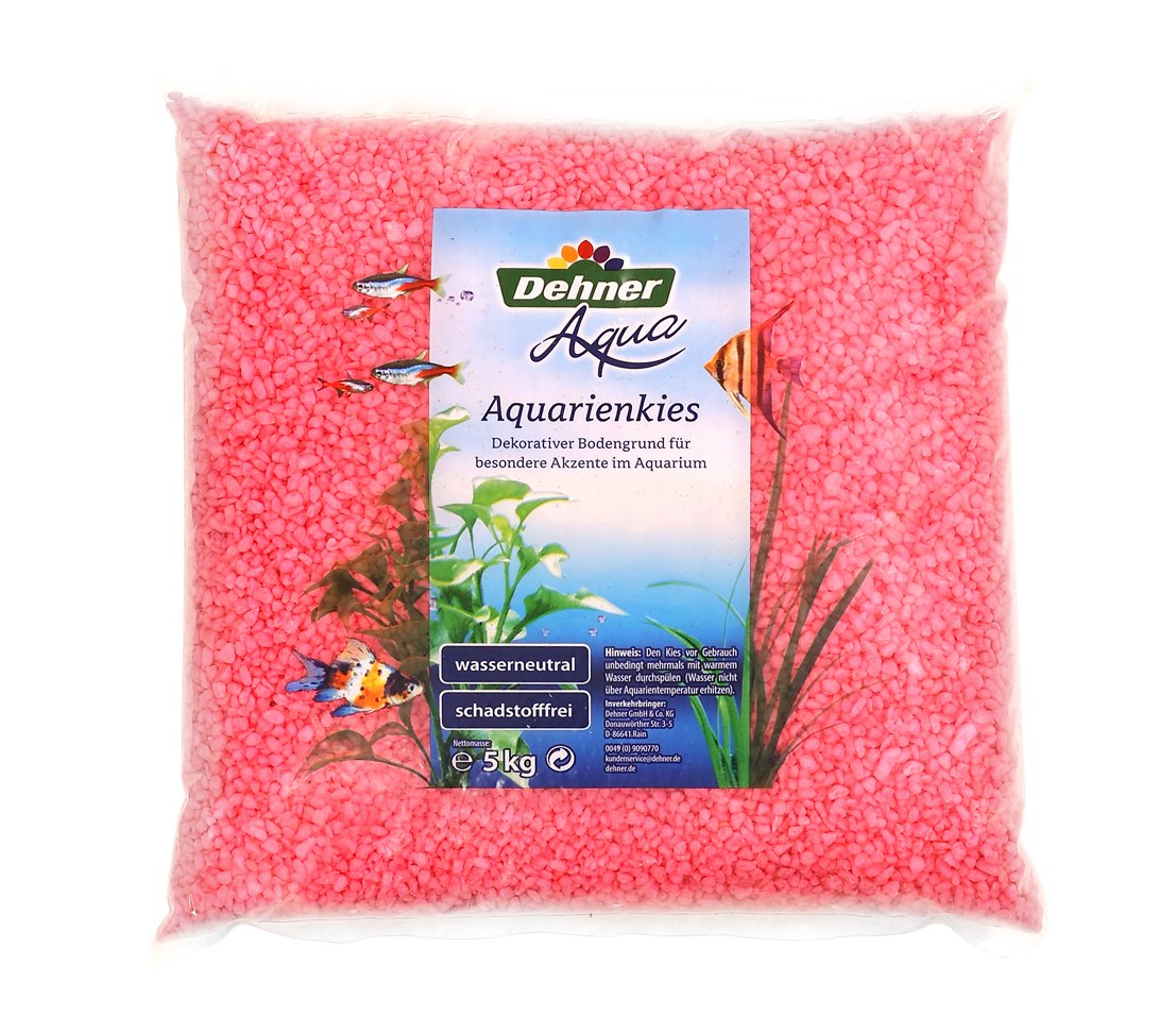 Dehner Aqua Aquarienkies 4-6 mm pastellgrün 5 kg