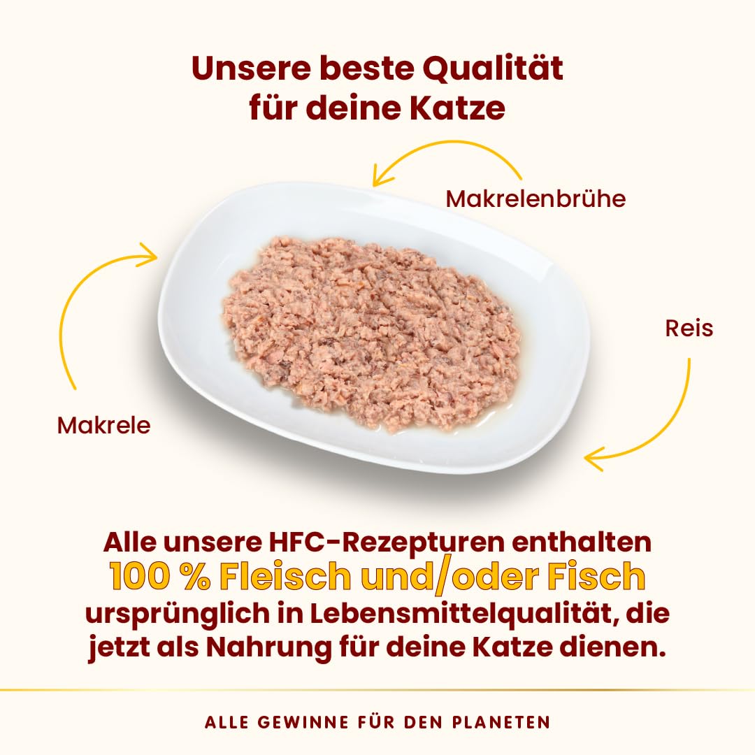 Almo Nature HFC Highly Appetizing Katzenfutter Makrele 24x50g