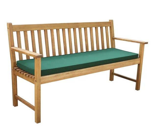 Dehner Mykonos Gartenbank 3-Sitzer 150 cm Akazienholz