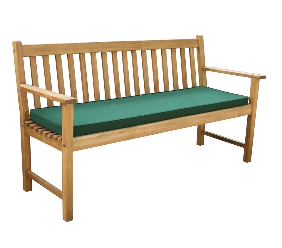 Dehner Mykonos Gartenbank 3-Sitzer 150 cm Akazienholz