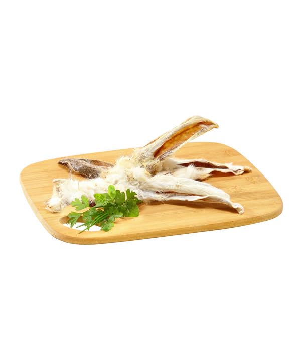 Dehner Lieblinge Kaninchenohren Hundesnack 5x100g natürlich