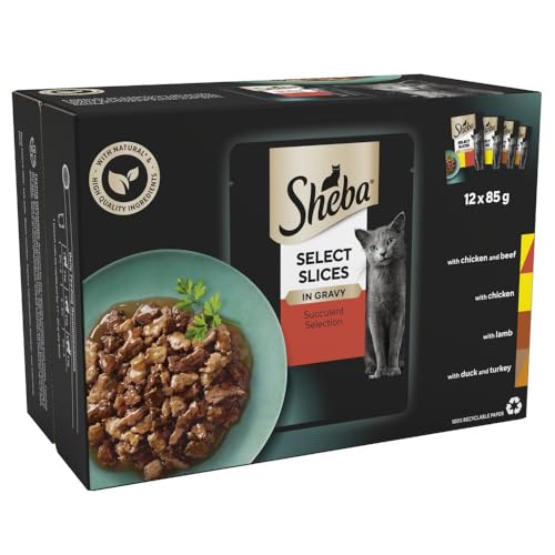 Sheba Select Slices Nassfutter Fisch in Sauce 12x85g