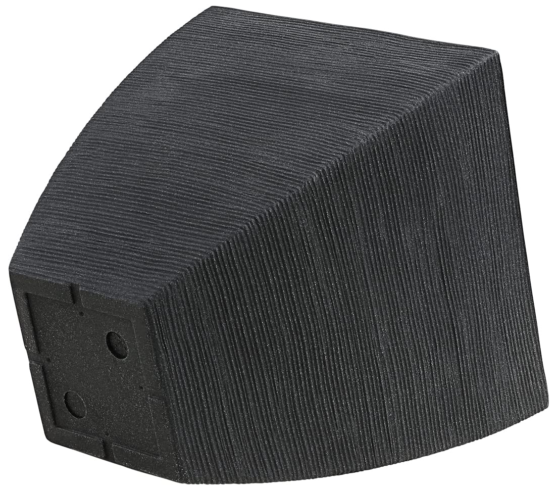 Dehner Capri Pflanztopf Riffel anthrazit 40 x 42 cm