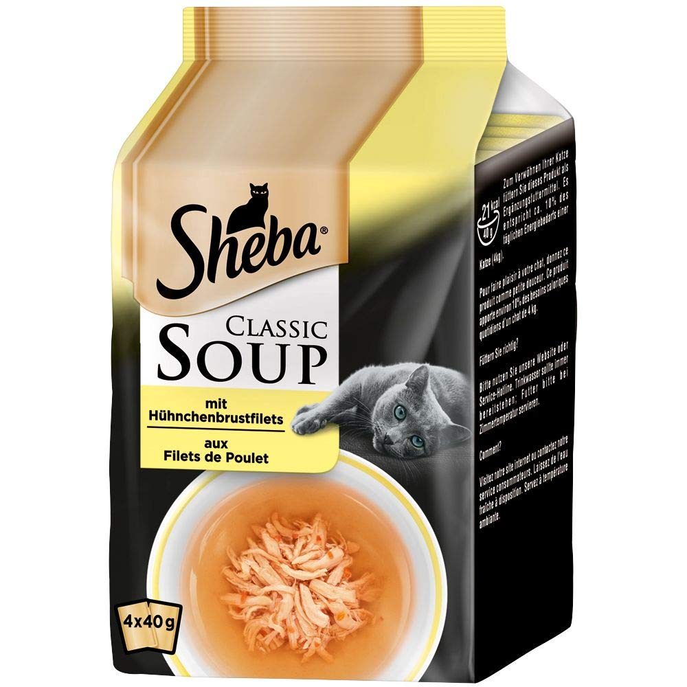 Sheba Classic Soup Snack Hühnchenbrustfilet 48x40g
