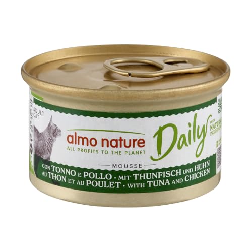 Almo Nature Daily Mousse Thunfisch Nassfutter 85g getreidefrei