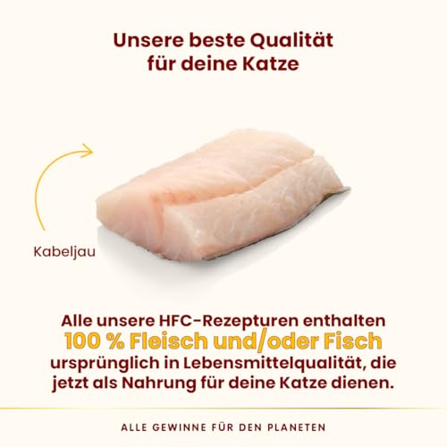 Almo Nature HFC Complete Sterilised Nassfutter Kabeljau 17x85g