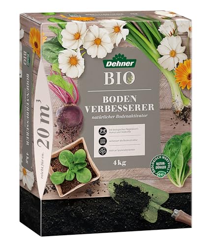 Dehner Bio Bodenverbesserer NPK-Dünger 4kg für 20qm