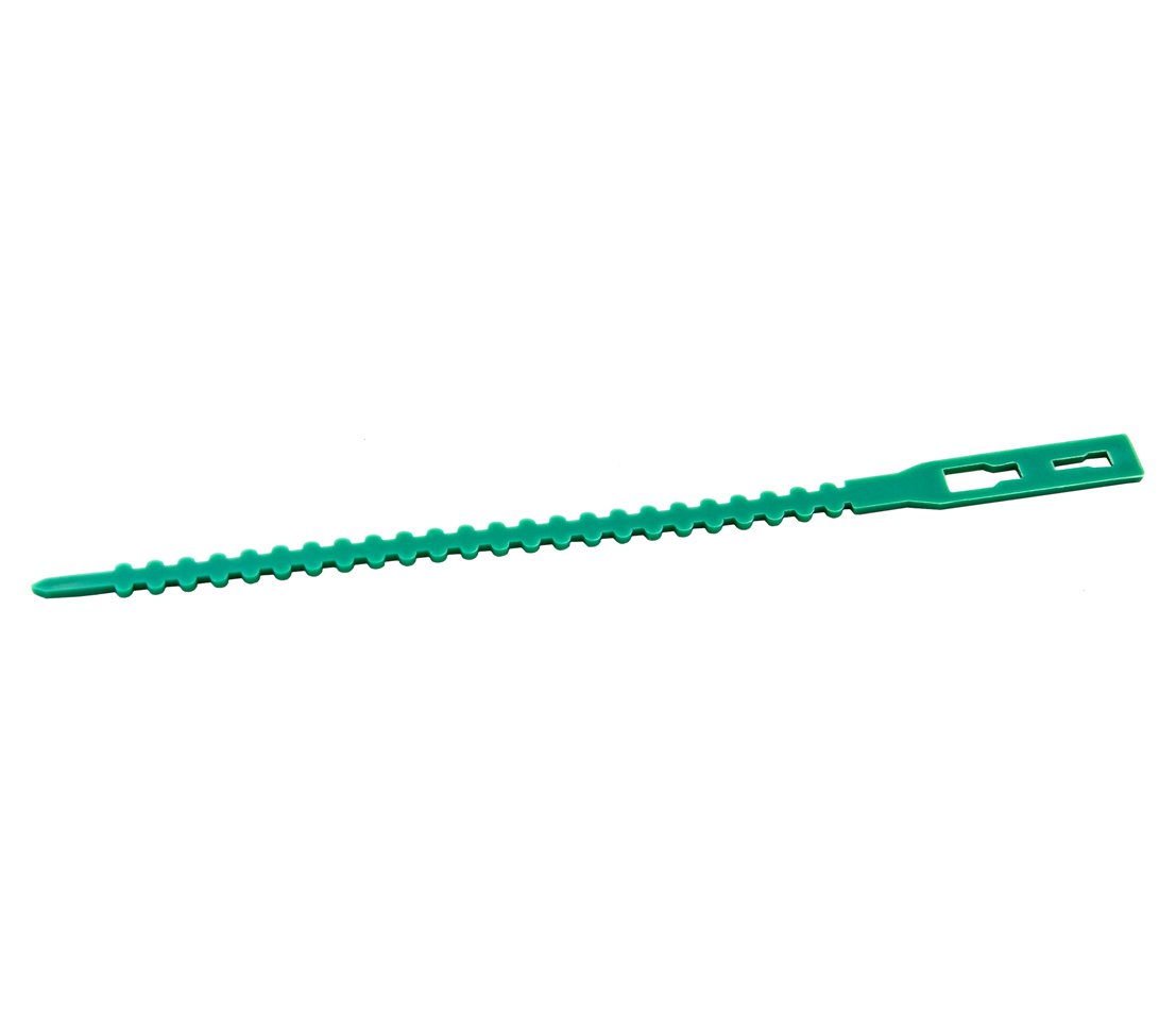 Dehner Pflanzenbinder grün 25 Stück 22,5 cm wiederverwendbar
