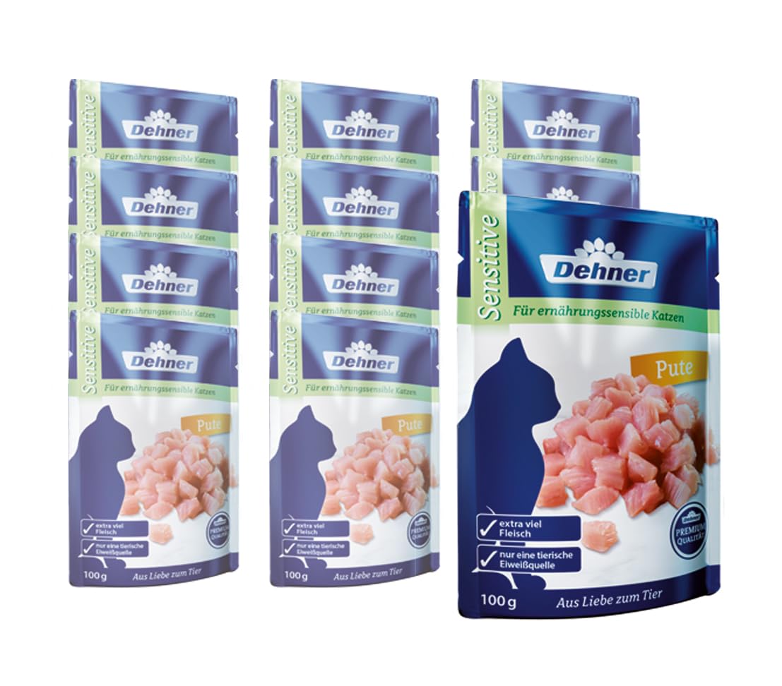 Dehner Premium Sensitive Nassfutter Multipack 12x100g