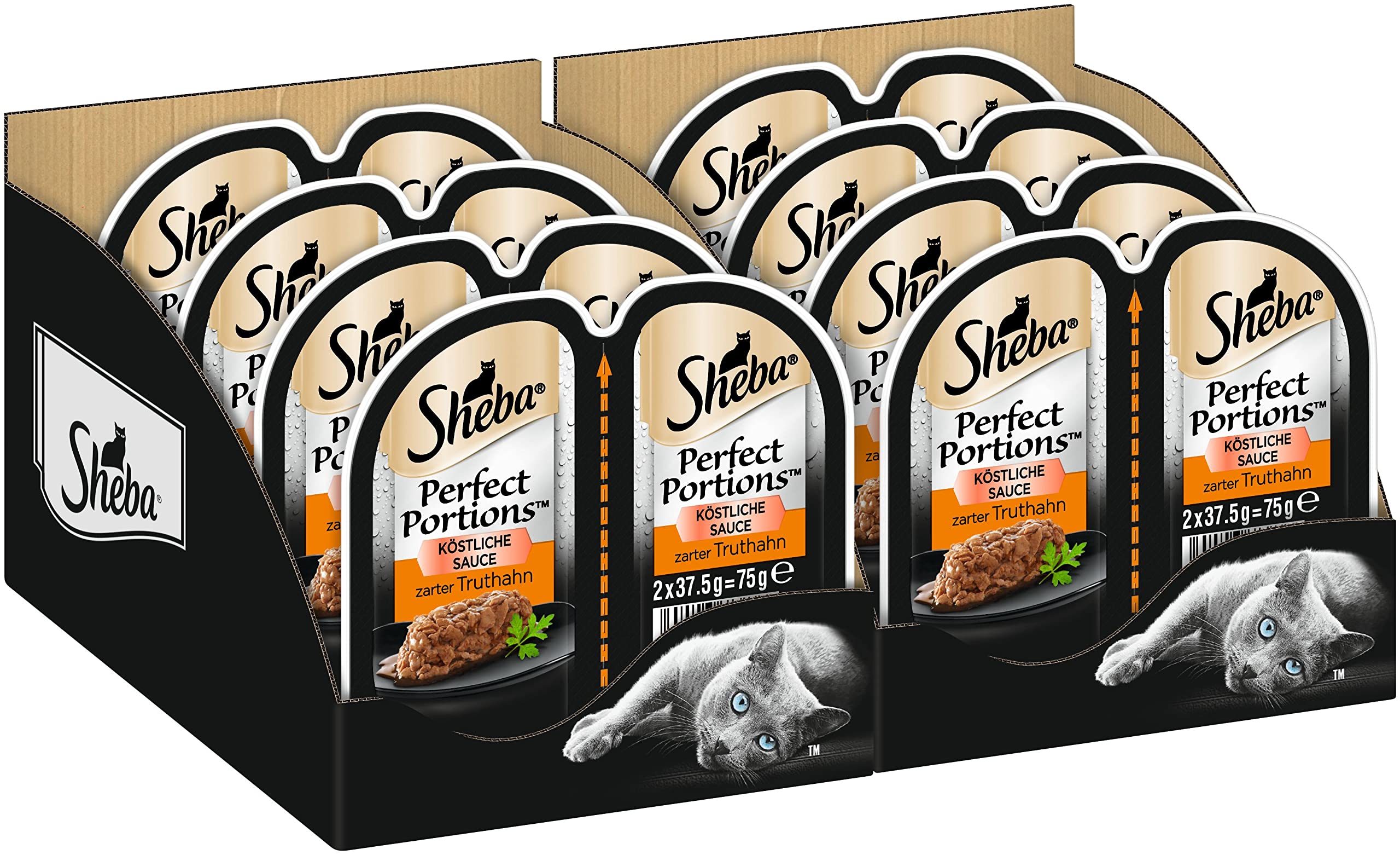 Sheba Perfect Portions Huhn Nassfutter 1,8 kg Pastete