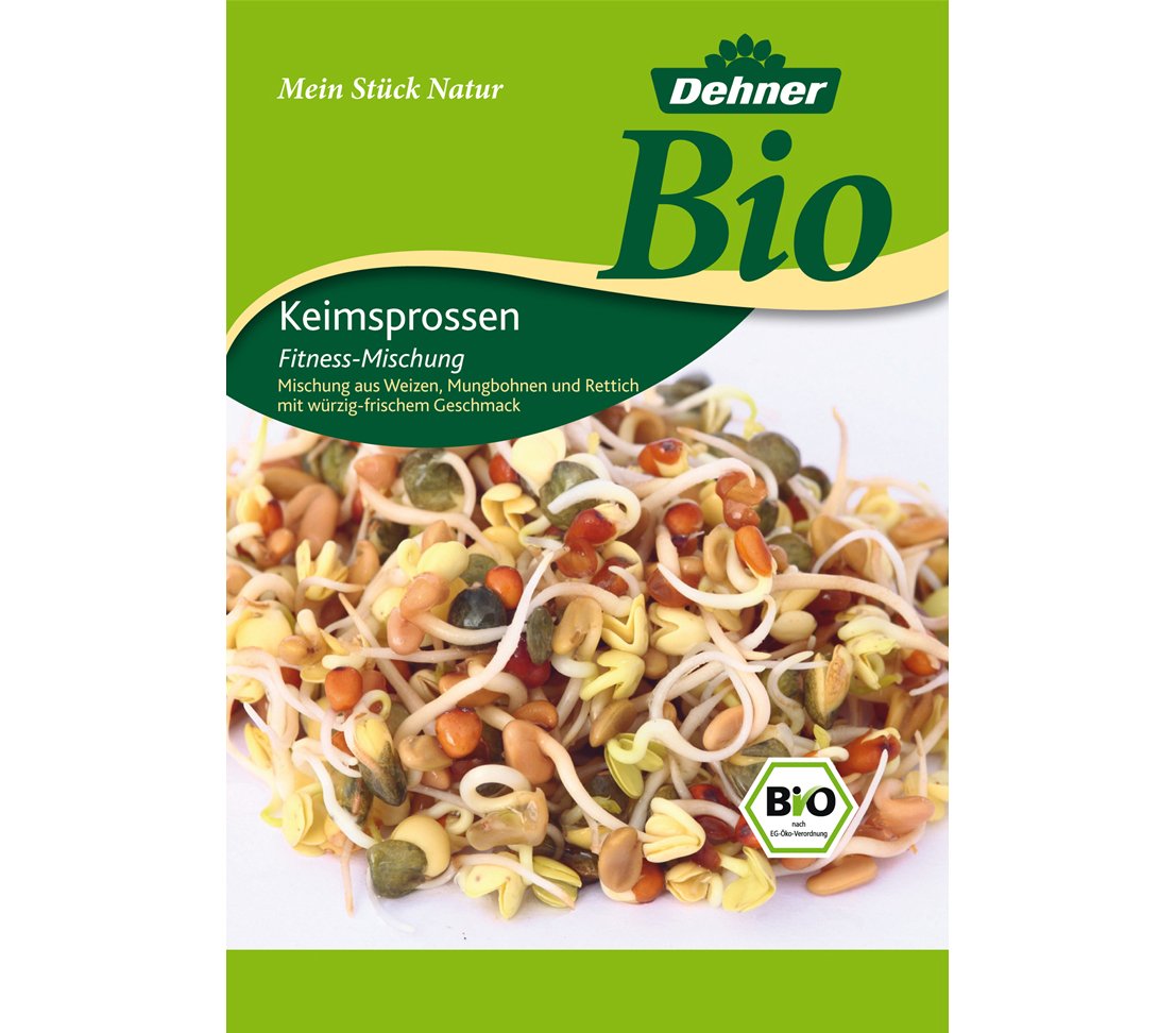 Dehner Premium Lovely Bio Keimsprossen Saatgut 8 Sorten