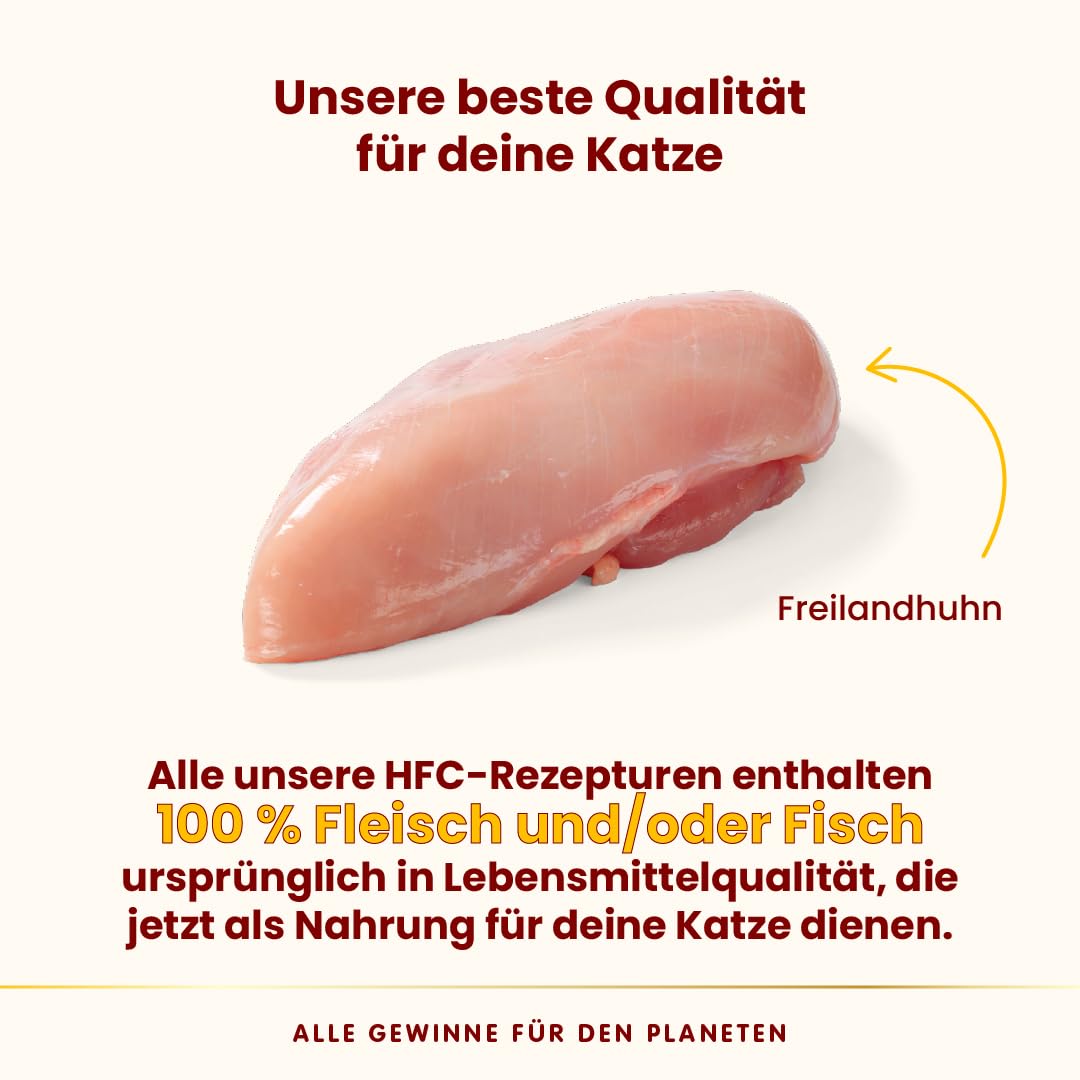 Almo Nature HFC Complete Sterilised Katzennassfutter Huhn 85g 17er