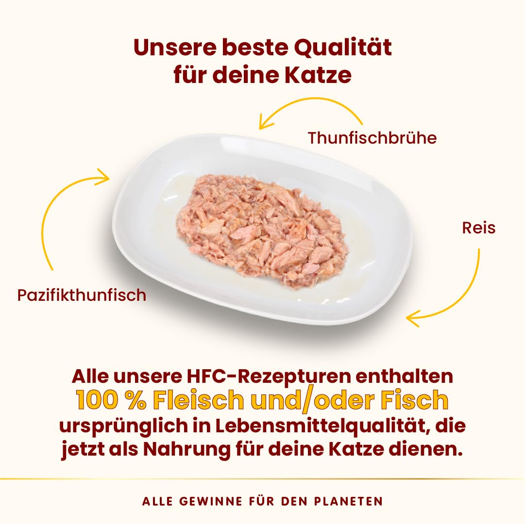Almo Nature HFC Sterilised Nassfutter Thunfisch 24x50g light