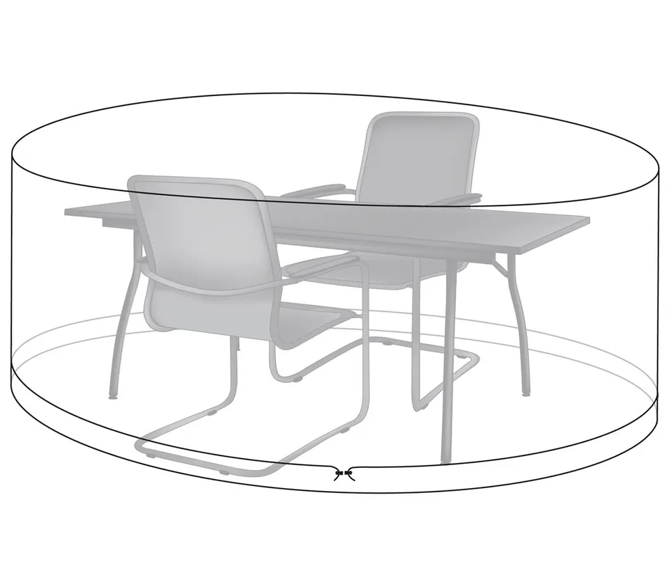Dehner Gute Wahl Schutzhülle Sitzgruppe Ø 180 cm transparent