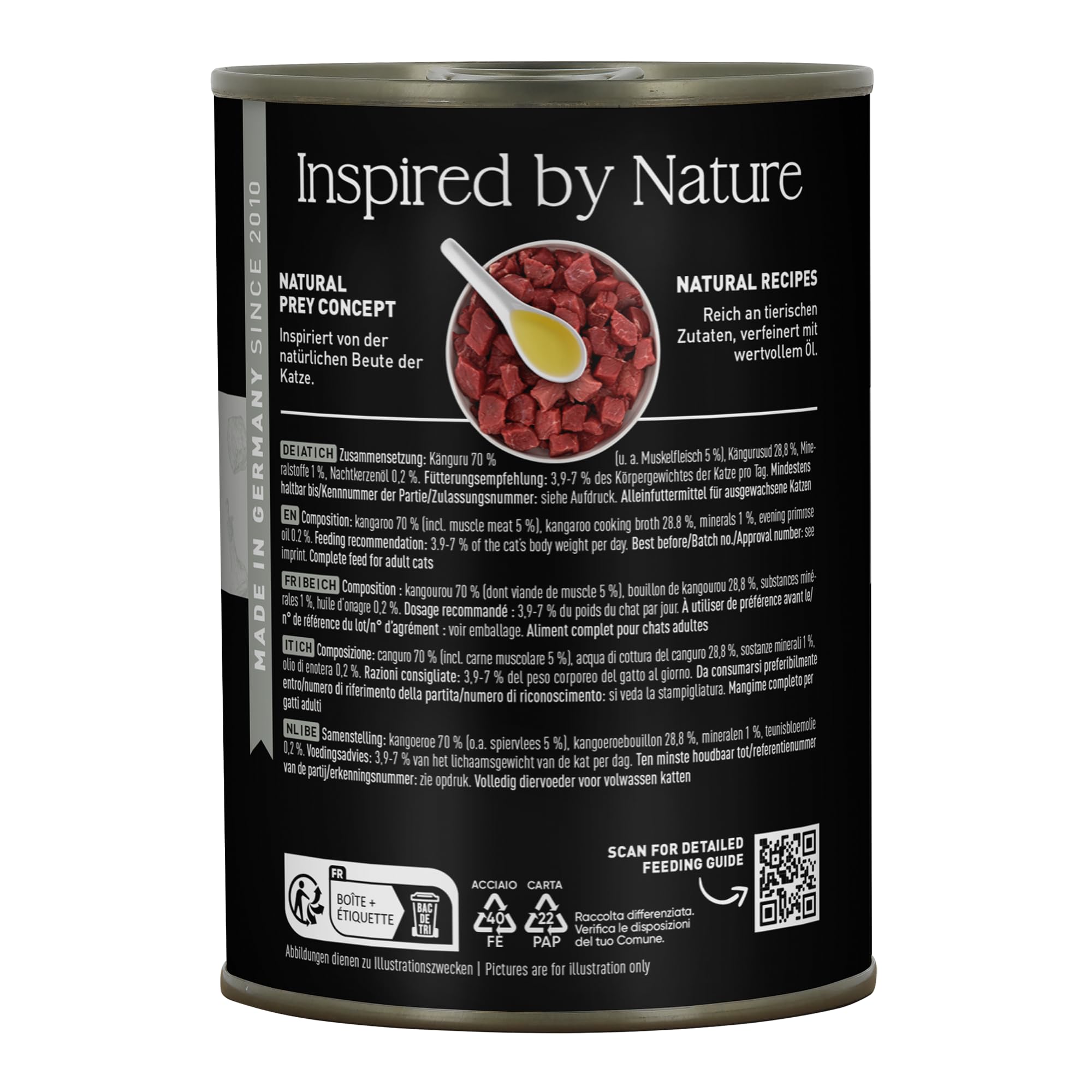 catz finefood Purrrr Känguru Nassfutter 6x400g