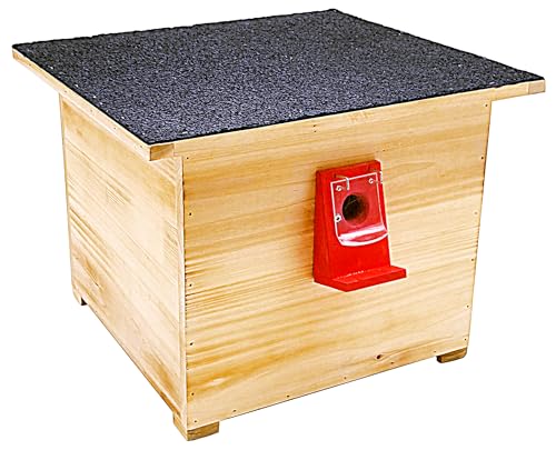 Dehner Natura Hummelhaus Nistkasten Tannenholz natur 38x34x28cm