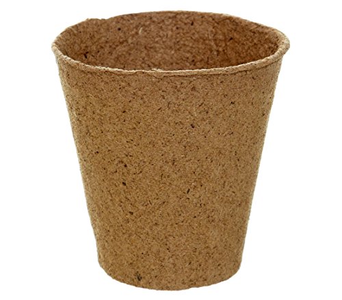 Dehner Anzuchttöpfe Zellulose Ø8cm 48 Stück torffrei