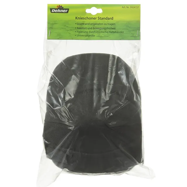 Dehner Premium Lovely Knieschoner Standard 24x24cm schwarz leicht