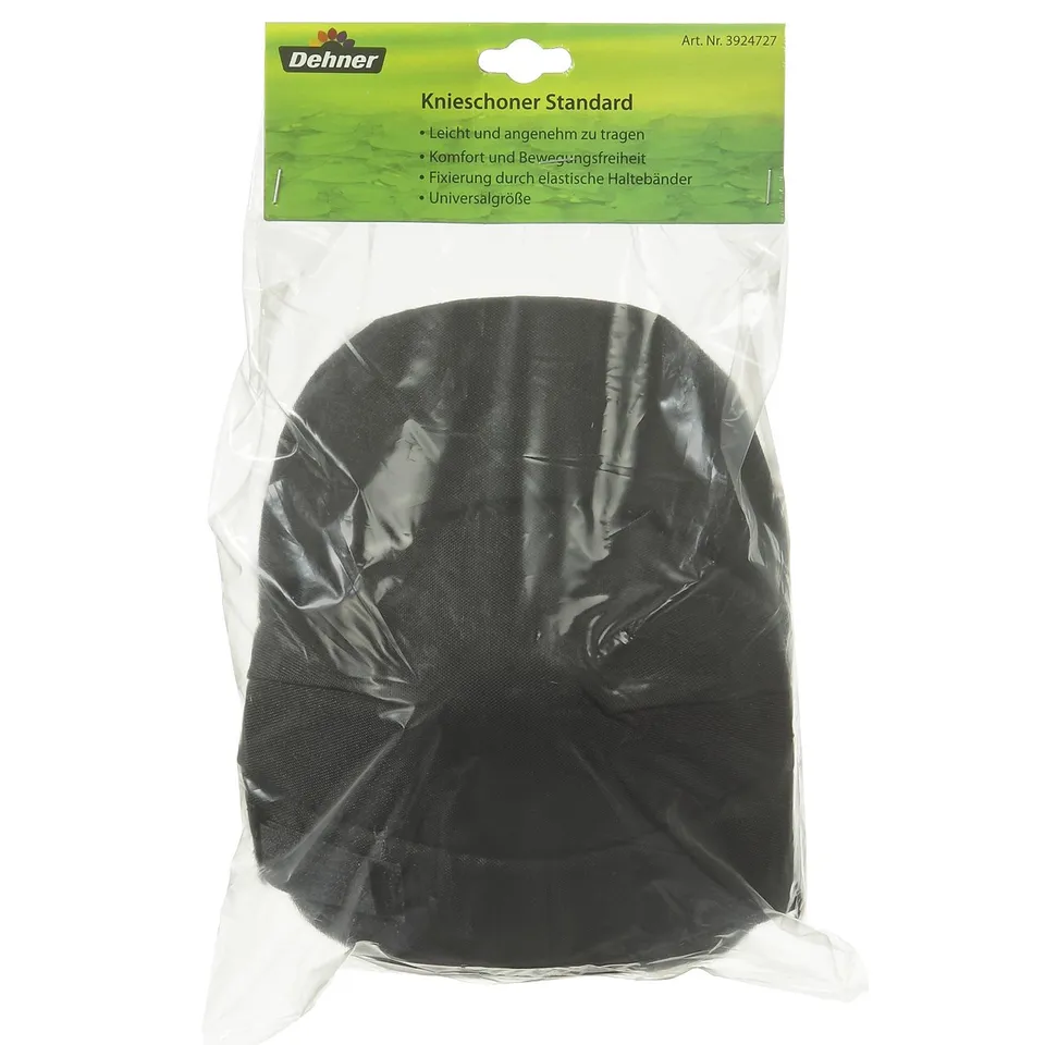 Dehner Premium Lovely Knieschoner Standard 24x24cm schwarz leicht