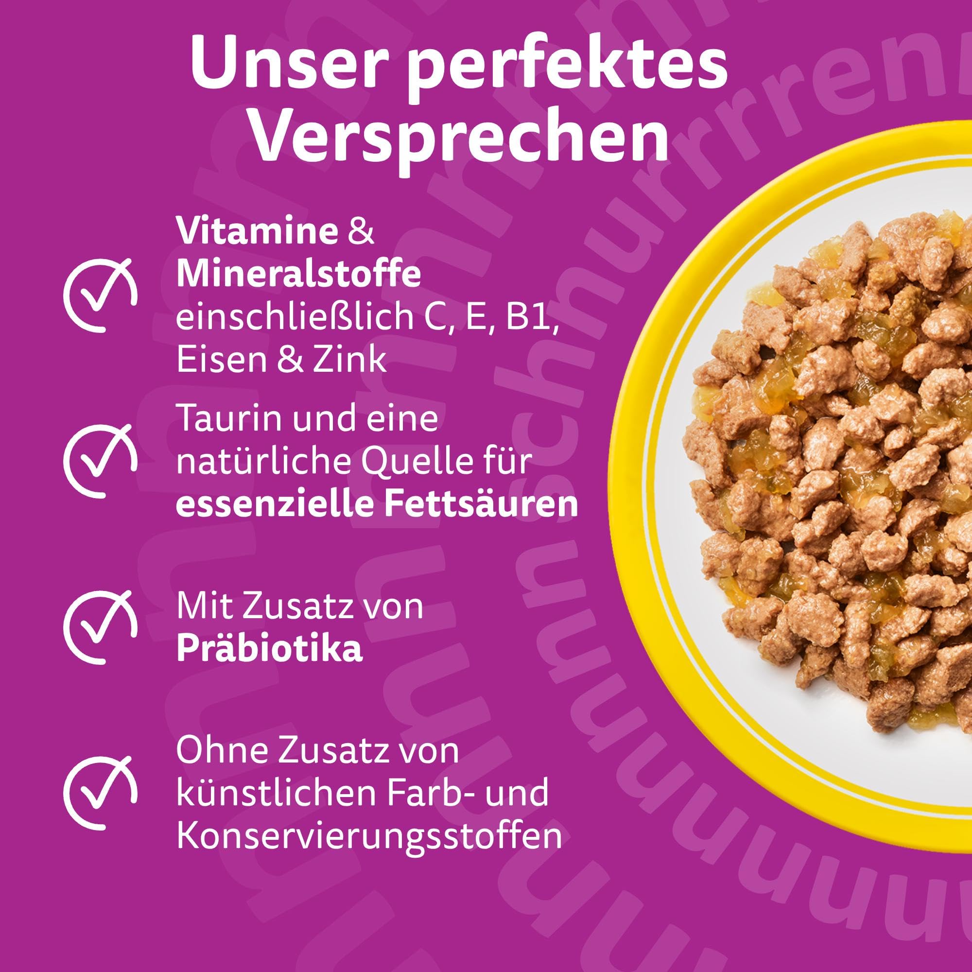 Whiskas Senior 11+ Katzenfutter Huhn 4kg mit Taurin