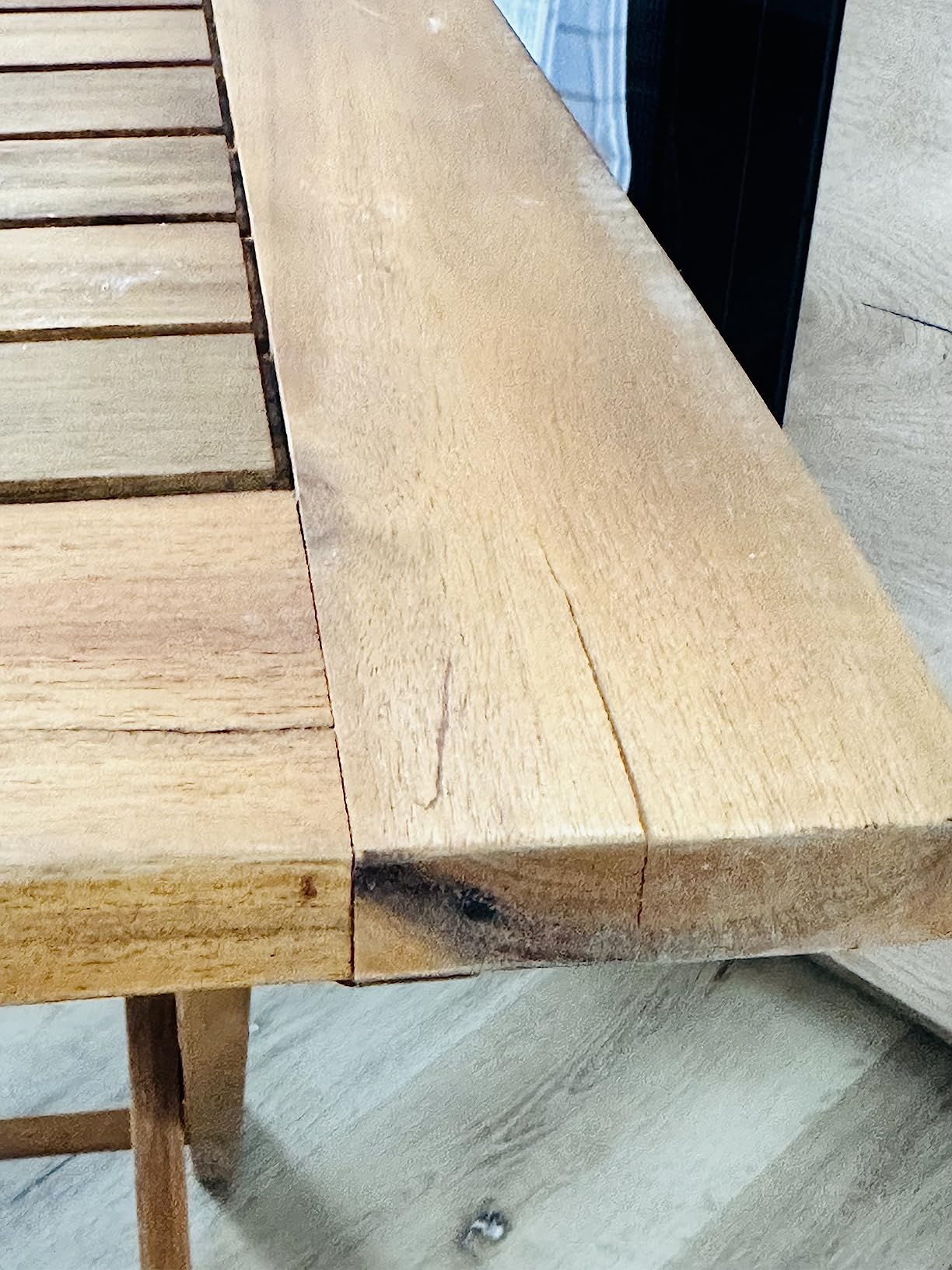 Dehner Macao Klapptisch Akazie natur 70x70 cm FSC