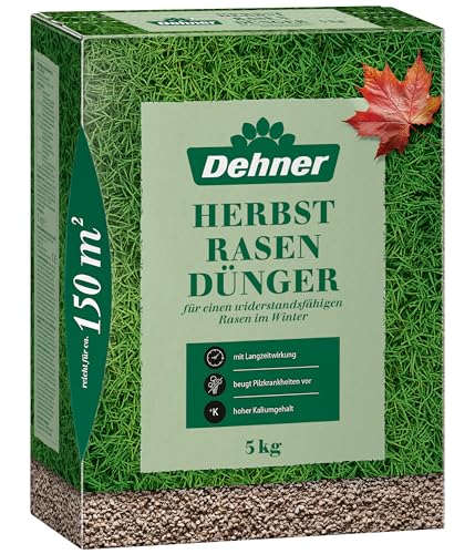 Dehner Premium Lovely Herbstrasendünger 5kg Langzeit 150qm