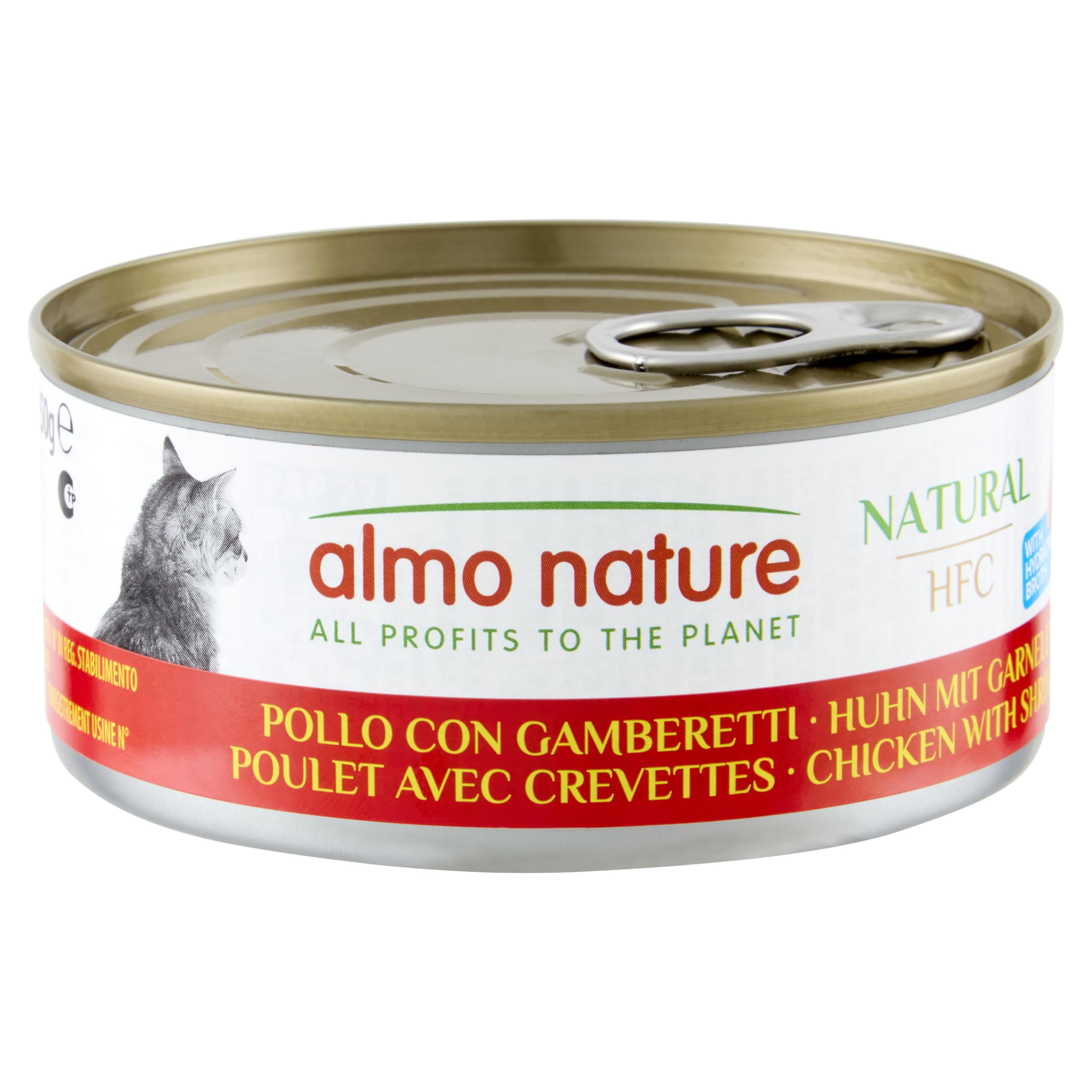 Almo Nature HFC Natural Nassfutter Thunfisch Huhn Käse 24x150g