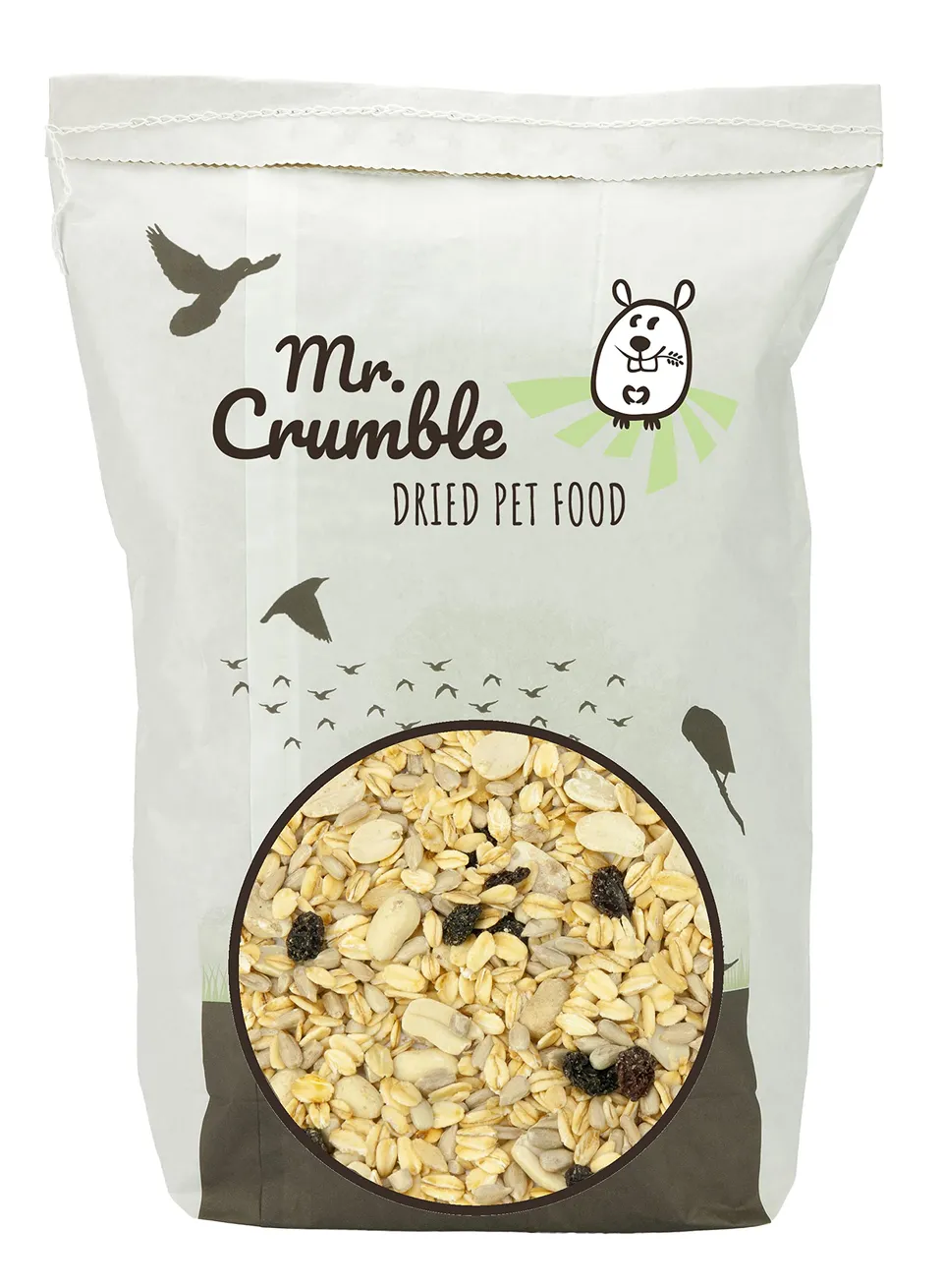 Mr. Crumble Power-Picknick Spitzen-Fettfutter Vogelfutter 5 kg ölig