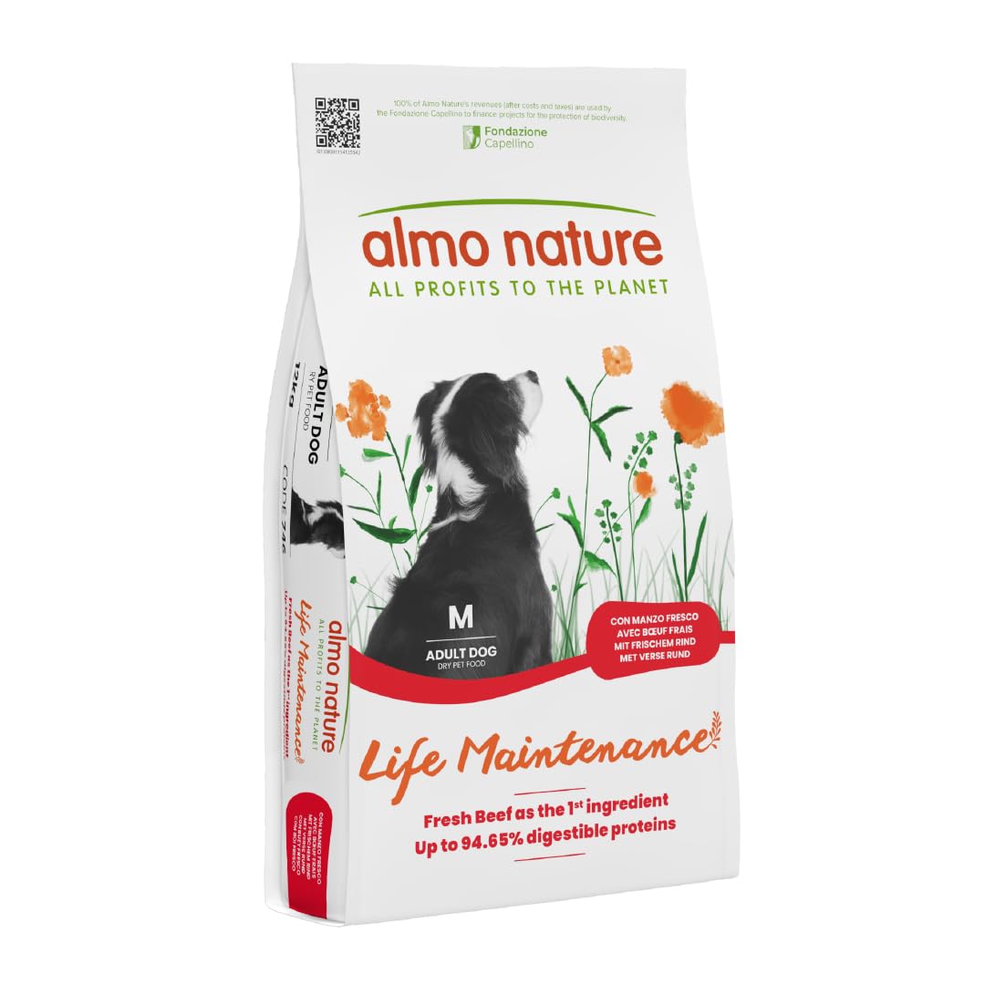 Almo Nature Life Maintenance M Hundetrockenfutter Huhn 12 kg verdaulich