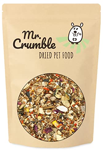 Mr. Crumble Farbmaus-Futter Mäusefutter ohne Pellets 1000 g