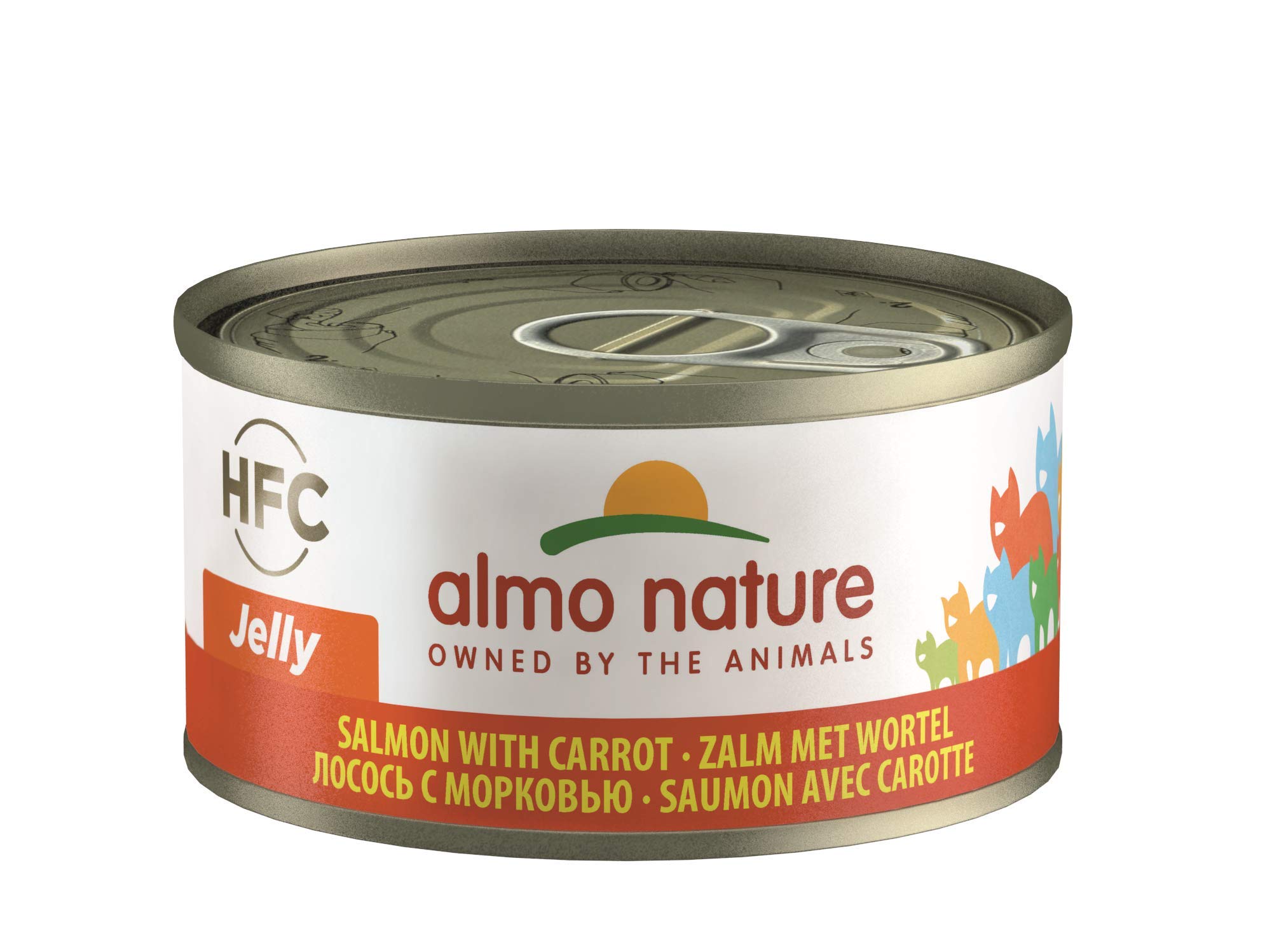 Almo Nature HFC Jelly Thunfisch Tintenfisch Nassfutter 24x70g