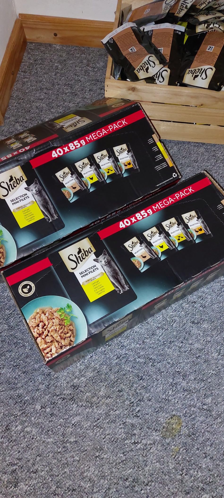 Sheba Selection Sauce Nassfutter Geflügel 72x85g cremig