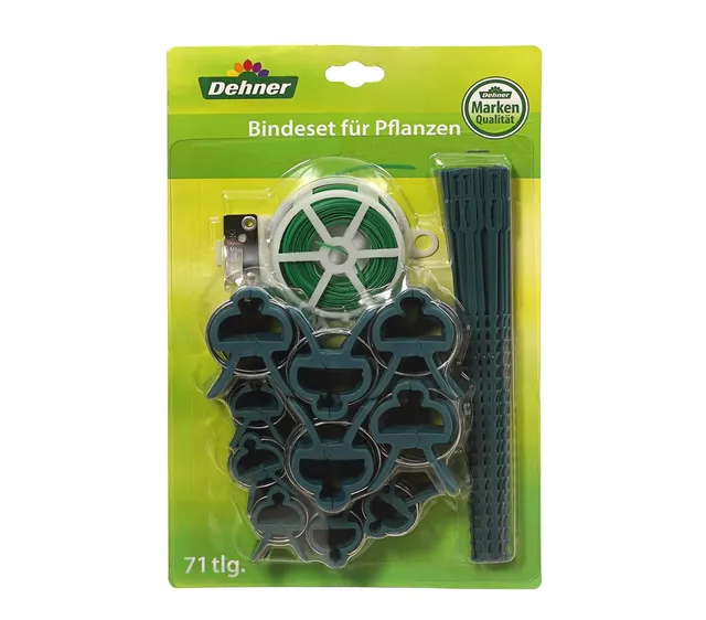 Dehner Pflanzen-Bindeset 71-teilig mit Clips