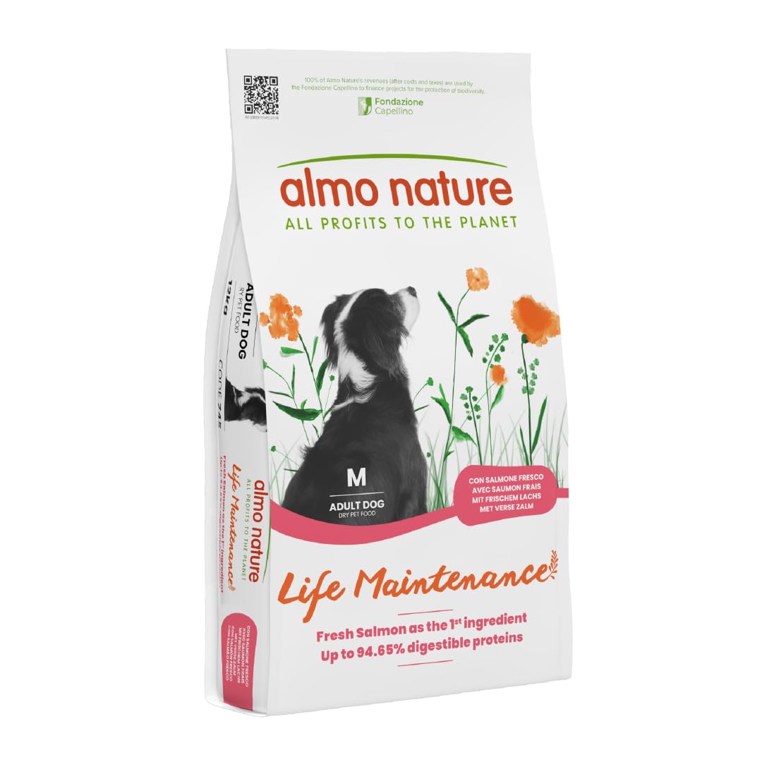 Almo Nature Life Maintenance M Hundetrockenfutter Huhn 12 kg verdaulich