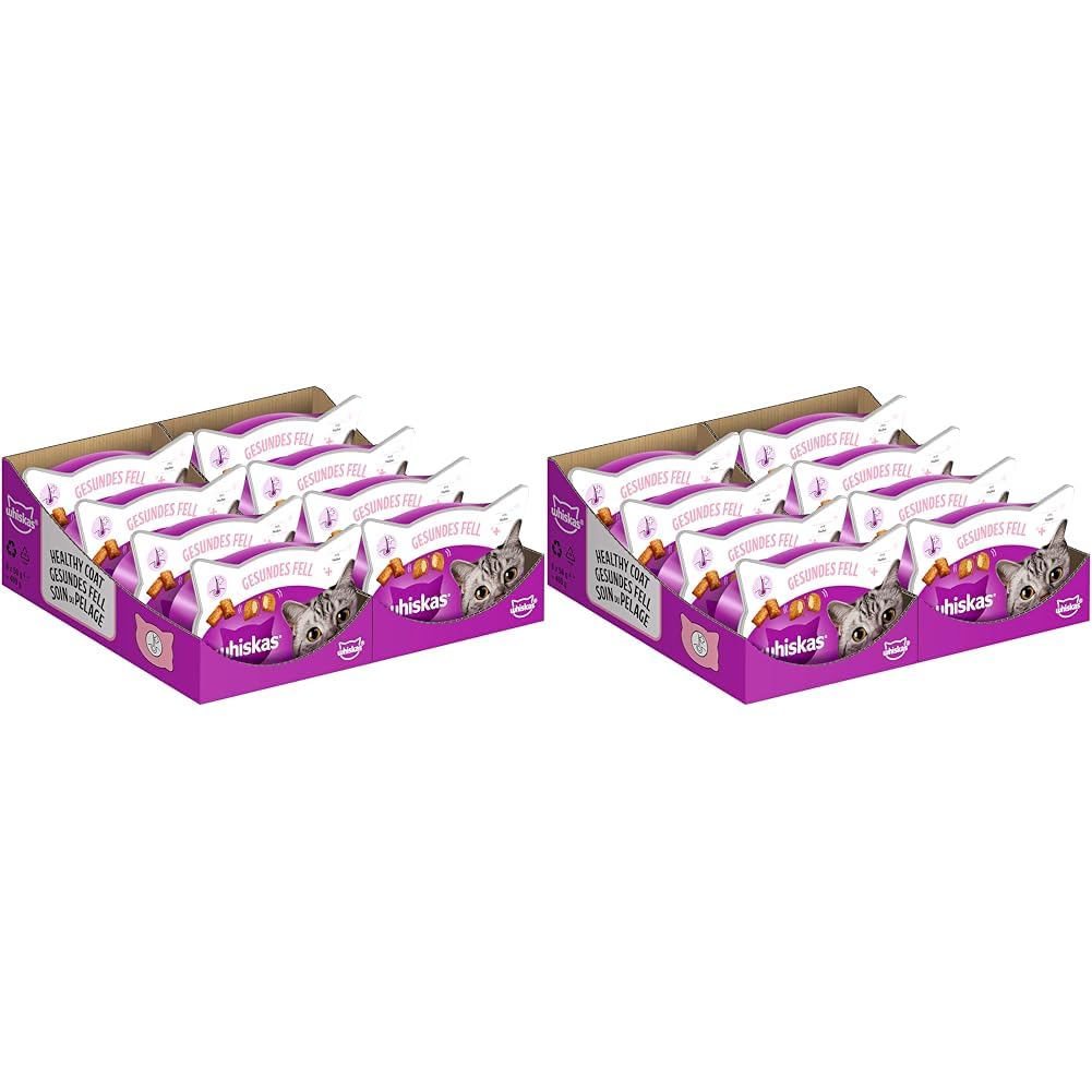 Whiskas Trio Crunchy Katzensnack Geflügel 6x55 g Mix