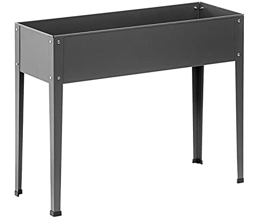 Dehner Premium Lovely Münster Hochbeet Stahl grau 100cm
