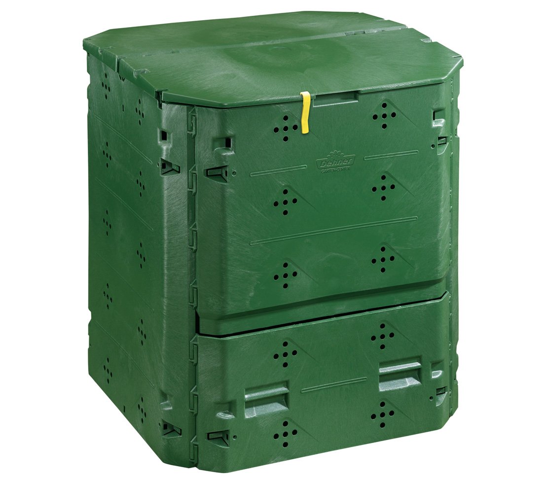Dehner Thermokomposter 420 L + Beschleuniger 5 kg UV-stabil