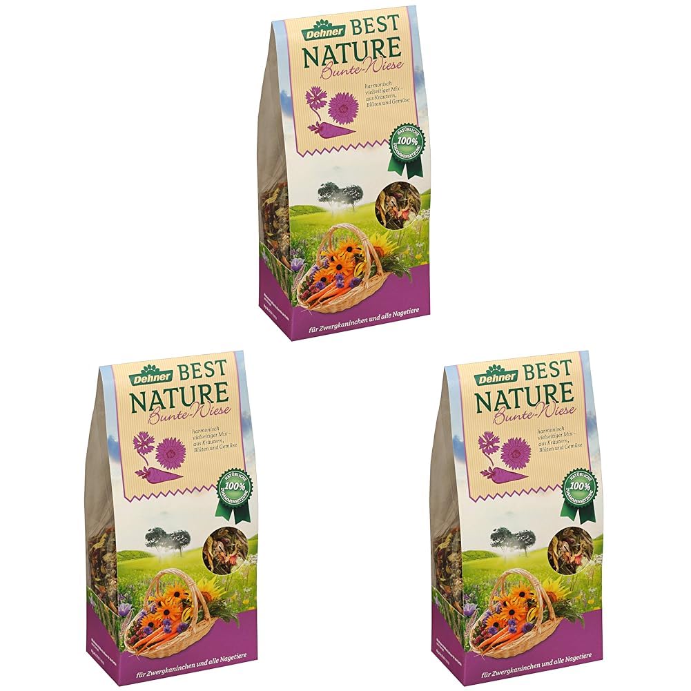 Dehner Best Nature Nagersnack Kräuter Blüten 125g
