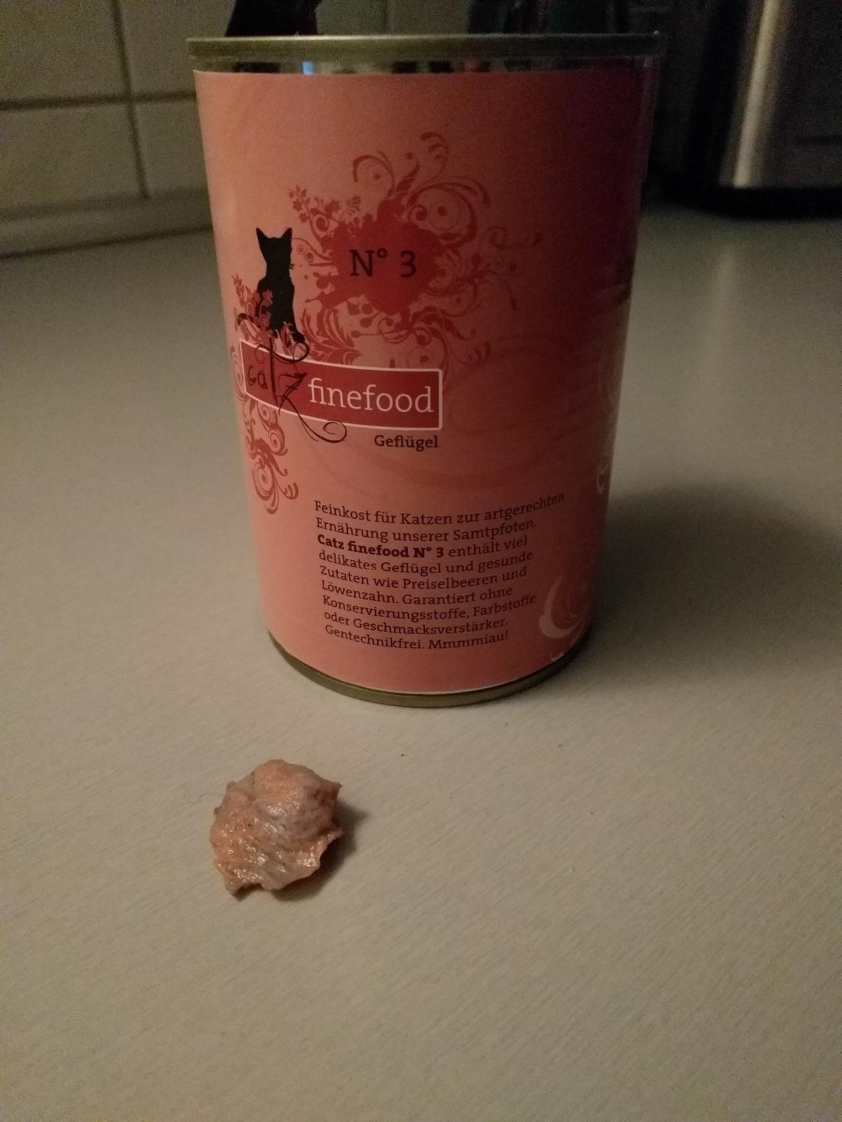 catz finefood N°3 Geflügel Katzenfutter nass 6x400g Preiselbeere